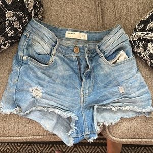 Zara jean shorts
